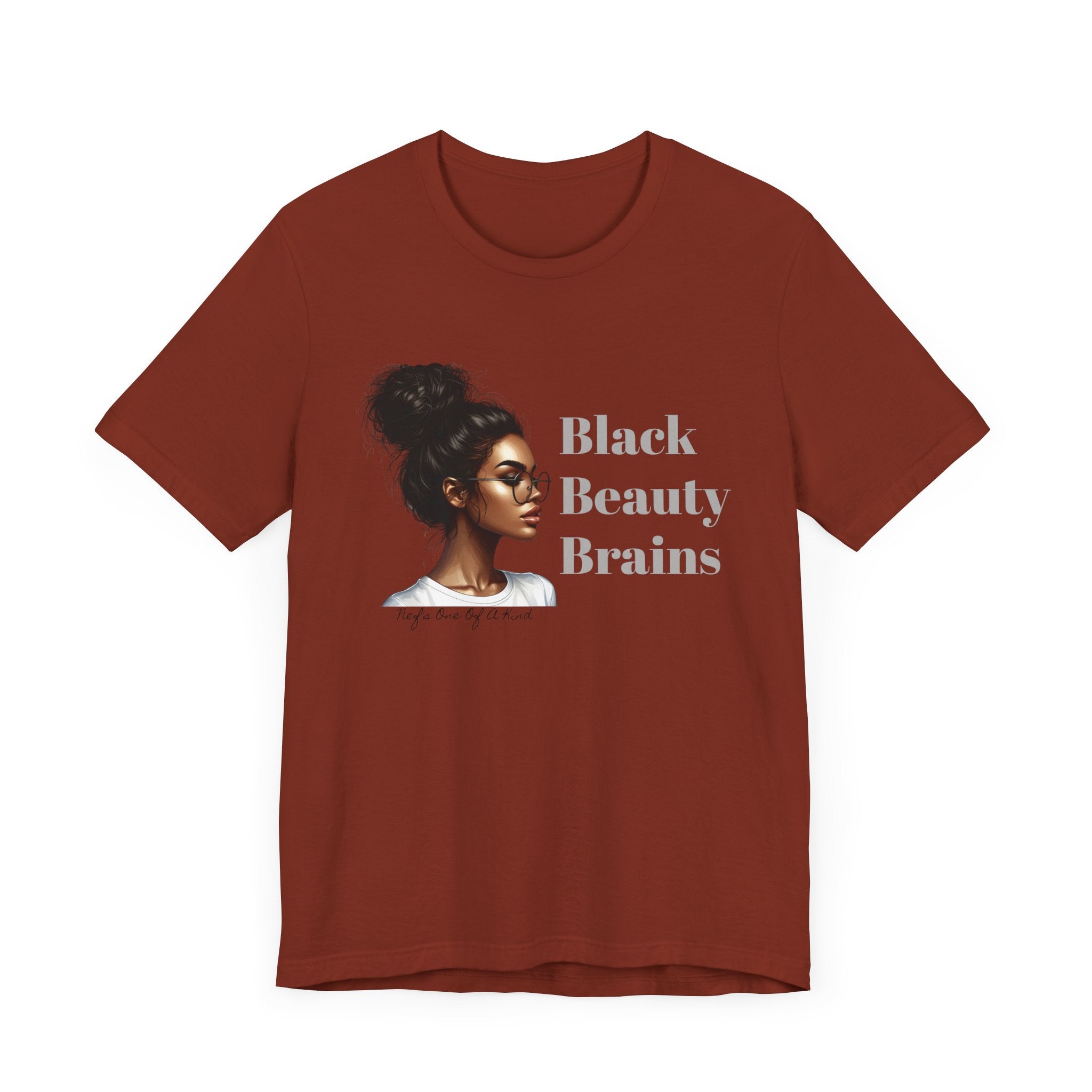 Black, beauty and Brains Sleeve Tee